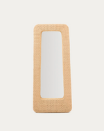 ZILNA Ogledalo od ratana 58 x 120 cm