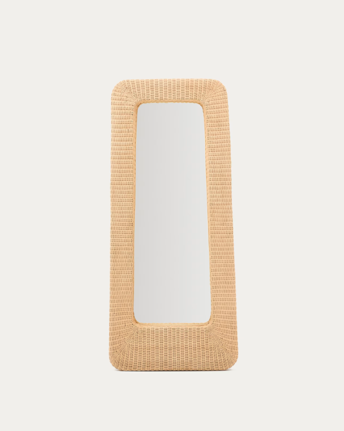 ZILNA Ogledalo od ratana 58 x 120 cm