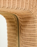 ZILNA Ogledalo od ratana 58 x 120 cm