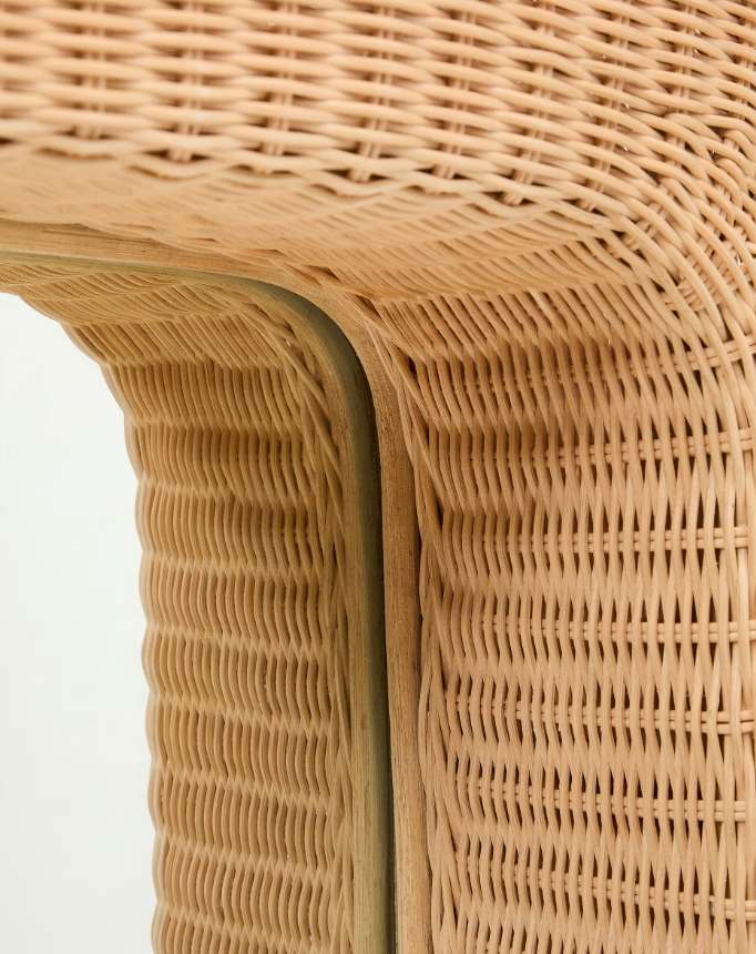 ZILNA Ogledalo od ratana 58 x 120 cm