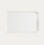 SALAYA Ogledalo od lakirane bež laminirane šperploče boje jasena 90 x 60 cm