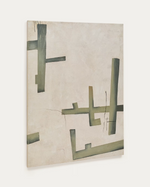 FIDA Zeleno apstraktno platno, 180 x 140 cm