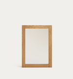 PLUBIA Ormarić za lijekove s ogledalom od punog tikovine, 50 x 70 cm