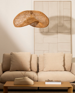 ISORA Sjenilo za stropnu lampu od ratana s prirodnom završnom obradom