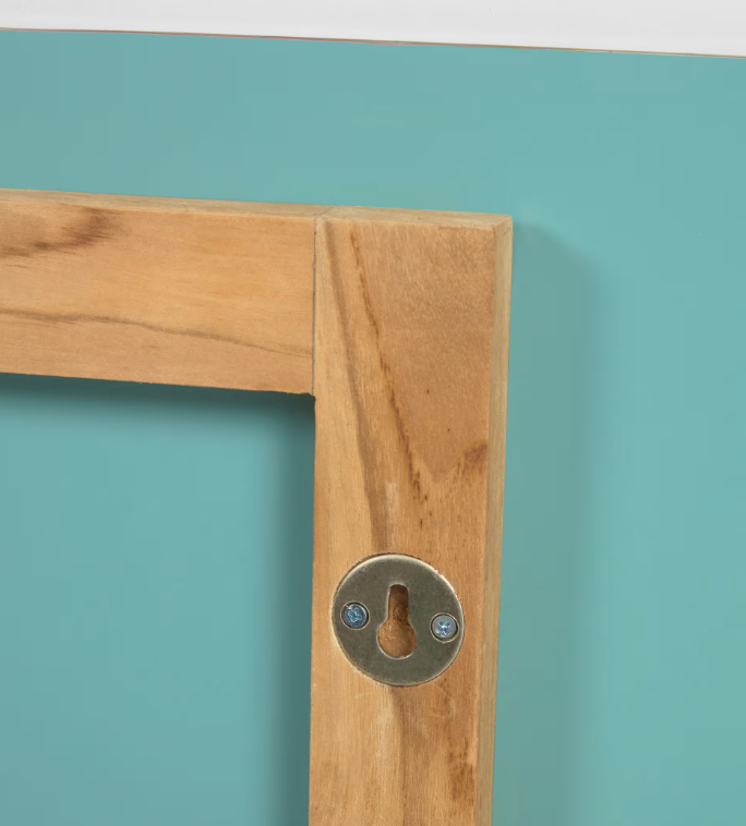 ROKIA Ogledalo od punog tikovine 90 x 55 cm