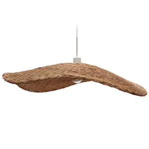BISBAL Ceiling lamp shade with a natural finish