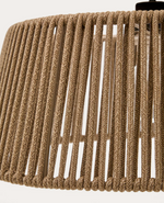 ALDET Stropno sjenilo za lampu s bež prošaranim užetnim kabelom