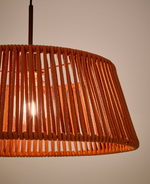 ALDET Stropno sjenilo za lampu s crvenim išaranim užetnim kabelom