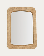ZILNA Ogledalo od ratana 58 x 79 cm