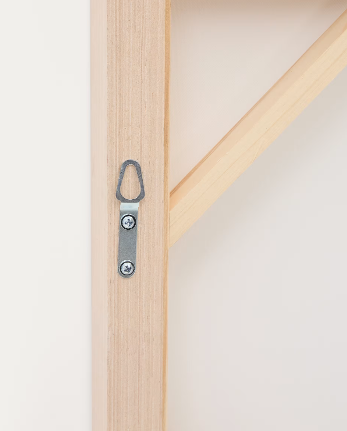 SILPA dark beige abstract picture, 182 x 47 cm