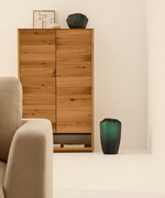 GEONIX green glass vase 45,5cm