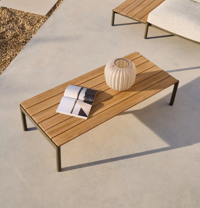 LUMIA beige glass vase 38cm