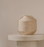 MEJA beige papier-mâché vase 47 cm