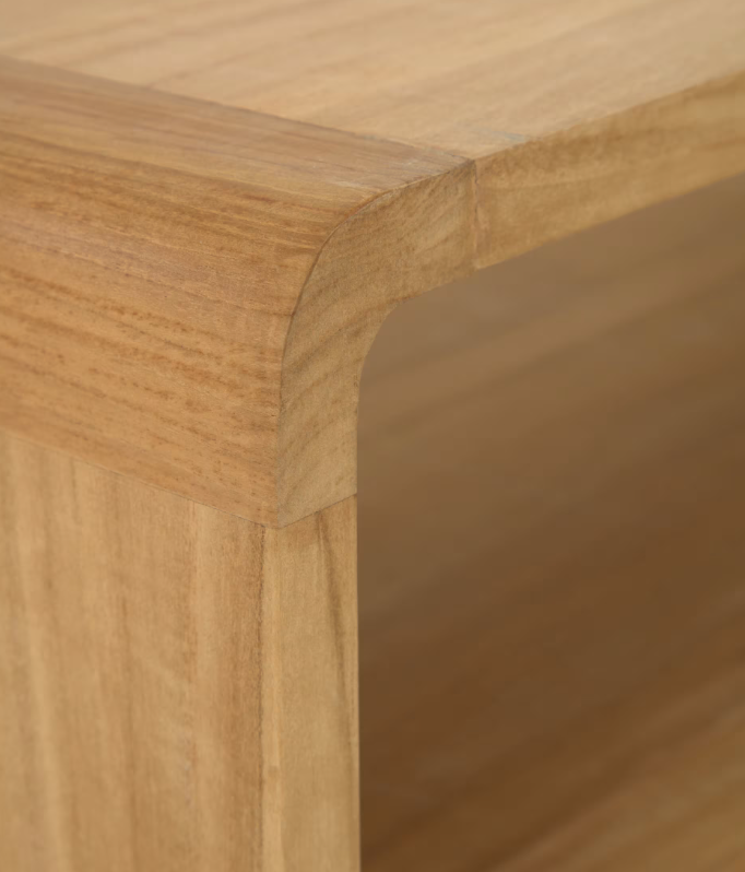 SABIELA solid teak bathroom cabinet 86 x 45 cm