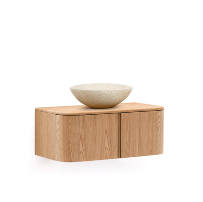 SALAYA ash laminated plywood bathroom cupboard