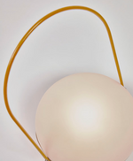 TEA Stolna lampa od polietilena i metala s završnom obradom boje senfa