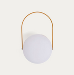 TEA Stolna lampa od polietilena i metala s završnom obradom boje senfa