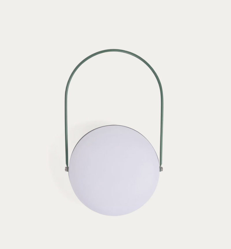 TEA Stolna lampa od polietilena i metala sa zelenom završnom obradom