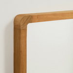 SHAMEL Ogledalo od punog tikovine 45 x 70 cm