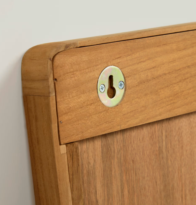 SHAMEL Ogledalo od punog tikovine 45 x 70 cm