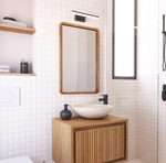 SHAMEL Ogledalo od punog tikovine 45 x 70 cm