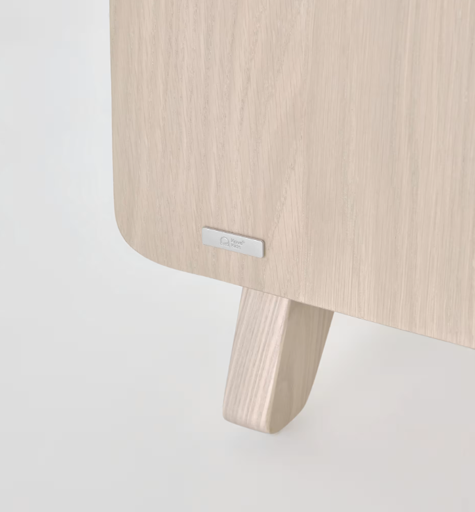 NUNILA Komoda s ladicama od jasenovog furnira za bebe