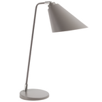 TIPIR Table lamp in steel with grey finish