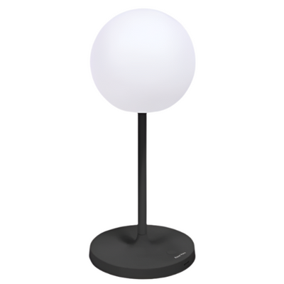 DINESH Outdoor table lamp in black aluminium 40 cm