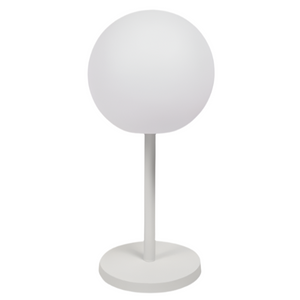 DINESH Vanjska stolna lampa od sivog aluminija 64 cm