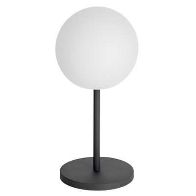 DINESH Outdoor table lamp in black aluminium 64cm