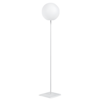 DINESH Outdoor table lamp in grey aluminium 120cm