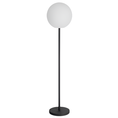 DINESH Outdoor table lamp in black aluminium 155cm