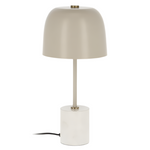 ALISH Table lamp in metal and marble
