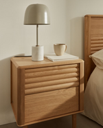 ALISH Table lamp in metal and marble