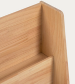 ADIVENTINA bookcase in solid natural pine 59,5 x 69,5 cm