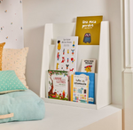 ADIVENTINA bookcase in white MDF 59,5 x 69,5 cm