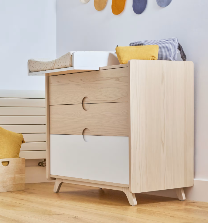 NUNILA Stol za previjanje 72 x 55 cm FSC 100%