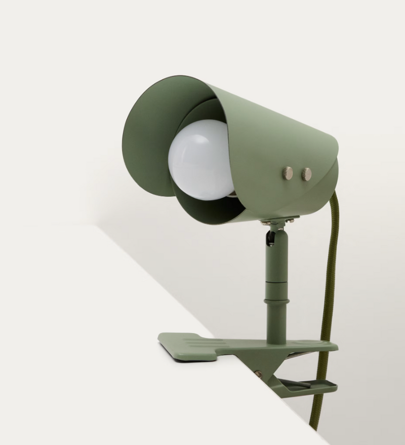 JULA Mala svjetiljka sa stezaljkom od zelenog metala