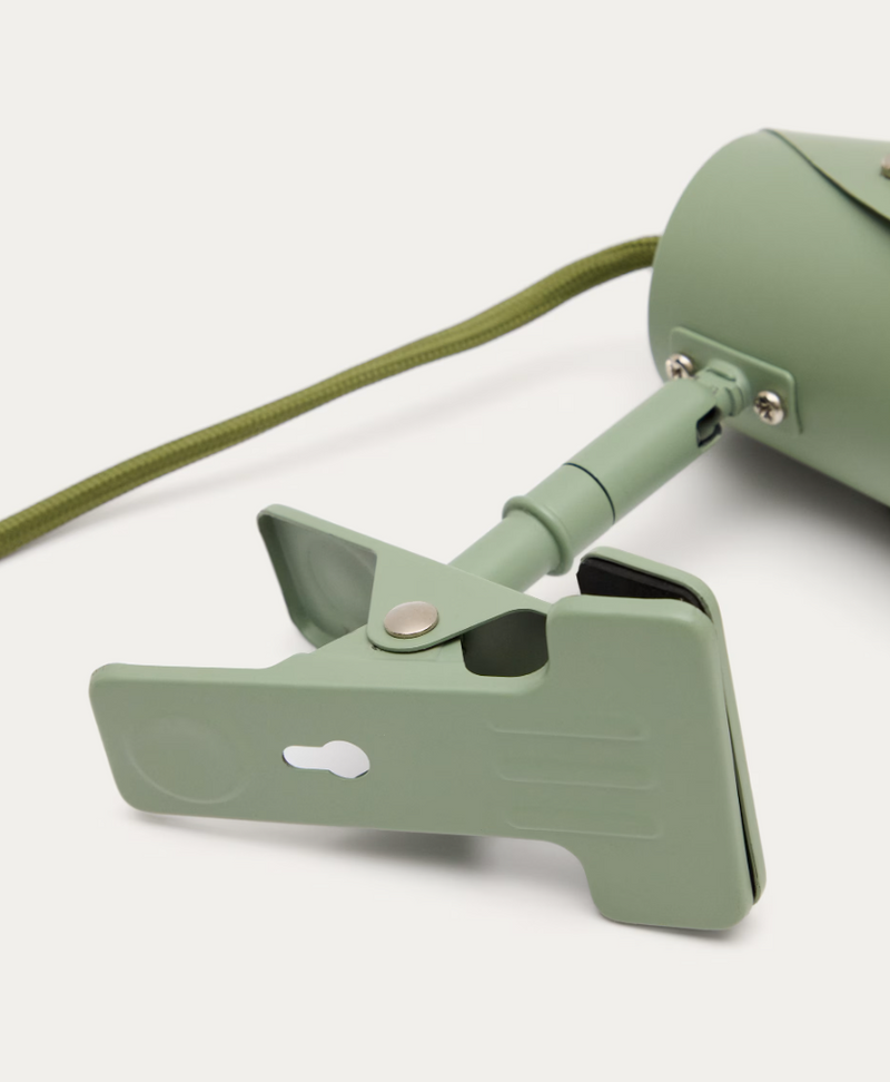 JULA Mala svjetiljka sa stezaljkom od zelenog metala