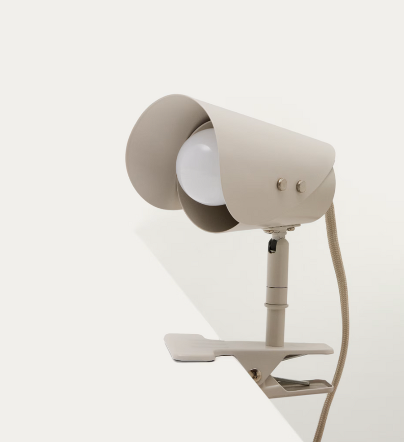 JULA Mala svjetiljka sa stezaljkom od sivog metala