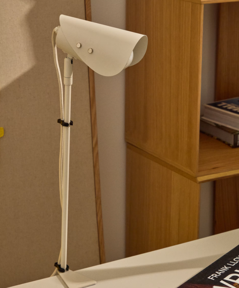 JULA Desk lamp with clamp in grey metal