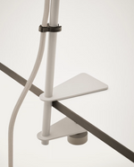 JULA Desk lamp with clamp in grey metal