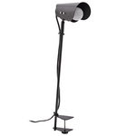 JULA Desk lamp with clamp in black metal