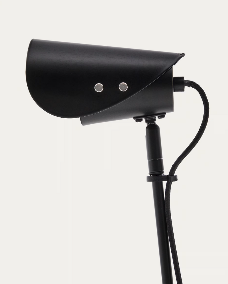 JULA Desk lamp with clamp in black metal