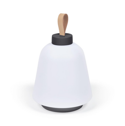 UDIYA outdoor table lamp in polythene and metal with a black finish