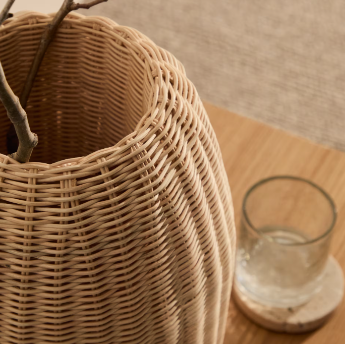 ZILNA Vaza od ratana 40 cm