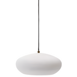 INDA Metal ceiling lamp in a white finish, Ø 30 cm