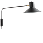 ARIA Zidna svjetiljka od čelika s crnom završnom obradom