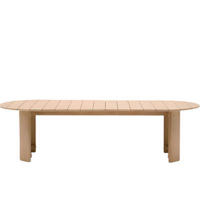 XORIGUER Stol od masivnog drva eukaliptusa, 280 x 110 cm, FSC 100%
