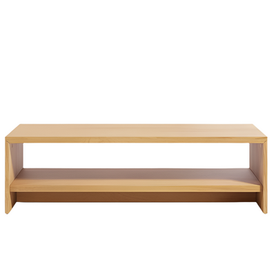 ABILEN Oak wood veneer coffee table 120 x 60 FSC 100%